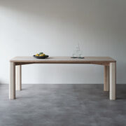 Corner Bar medium natural ash table